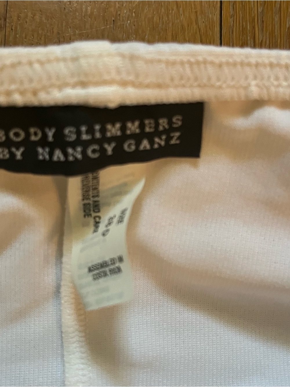 Nancy Ganz White Shapewear Bodyslimmer - Picture 3 of 3